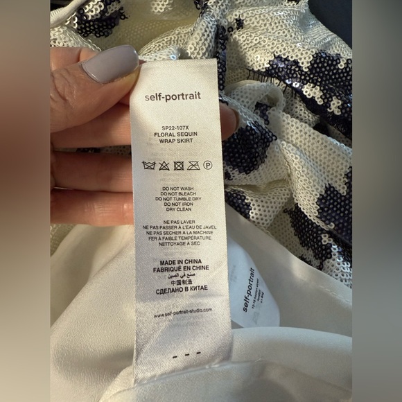 Self-Portrait Floral Skirt, size US 2, pre-owned - Picture 11 of 11